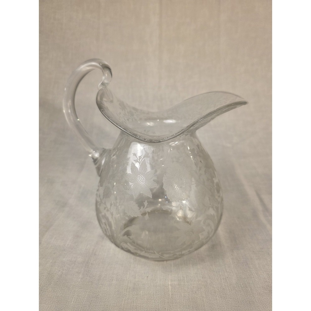 Cambridge WILDFLOWER CRYSTAL 9" DOULTON PITCHER #3400/141